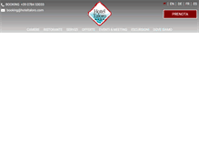 Tablet Screenshot of hoteltaloro.com